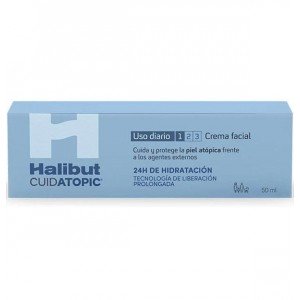 Halibut Cuidatopic Crema Facial (1 Envase 50 Ml)