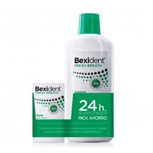 Bexident Pack Freh Breath Colutorio 500 ml + Spray Fresh Breath de Regalo.- Isdin