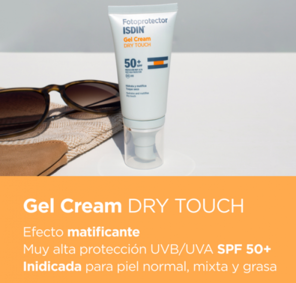 Fotoprotector Gel Cream Dry Touch  SPF 50+, 50 ml.- Isdin