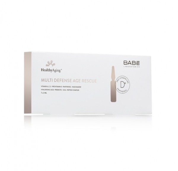 Healthy Aging Ampollas Multi Defense Age Rescue X Ml Babe