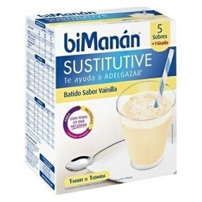 Comprar Bimanán® Beslim Batidos Sabor Vainilla 6Uds | Dermofarma.es