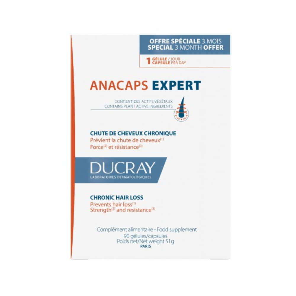 Anacaps Expert Complemento Alimenticio, 90 Caps Ducray