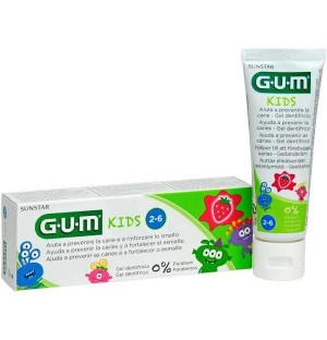 Gum Kids Pasta Dental (1 Envase 50 Ml Sabor Fresa)