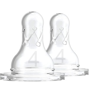 Tetina Silicona - Dr Brown´S Natural Flow Estandar (Comilones 2 U N4)