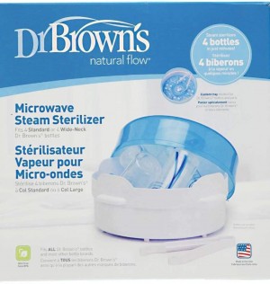 Esterilizador Al Vapor Microondas - Dr Brown´S Natural Flow (Azul)