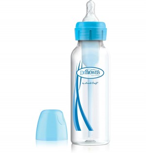 Biberon Estandar Options - Dr Brown´S Natural Flow (Azul 250 Ml Pack 2 U)