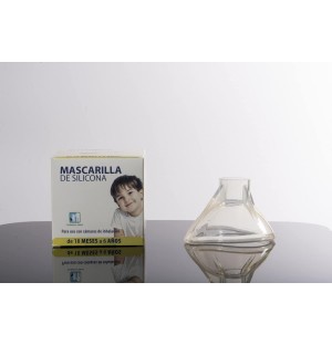 Mascarilla De Silicona - Pediatrics Salud, 18 Meses A 6 Años (Krt-R-C). - Arifarm