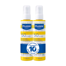 Duplo Spray Solar alta Protección SPF50, 200 ml. + 200 ml. - Mustela