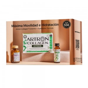 Pack Máxima Movilidad e Hidratación: Artron Collagen Extreme 10 x 50 ml. + Hyaluronic Formula 90 comp. - Areafar