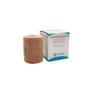 Venda Elastica - Medilast Vendagom Serie 2000 (1 Unidad 10 M X 10 Cm)