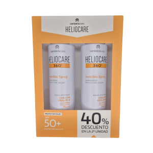 Duplo Heliocare 360° Invisible Spray SPF 50+, 200 ml. - Cantabria Labs