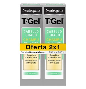 T-Gel Champu C Normal Y Graso - Neutrogena (1 Envase 250 Ml)