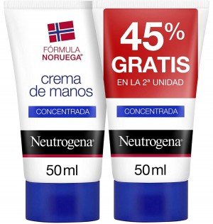 Neutrogena Crema De Manos Concentrada (2 Envases 50 Ml)