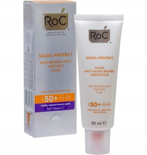 Roc Soleil Protect Fluido Unificante Antimanchas - Alta Tolerancia Spf 50+ (1 Envase 50 Ml)