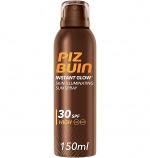 Piz Buin Instant Glow Spray Piel Luminosa Spf 30 (1 Envase 150 Ml)