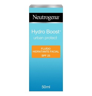 Neutrogena Hydro Boost Urban Protect Spf 25 - Fluido Hidratante Facial (1 Envase 50 Ml)