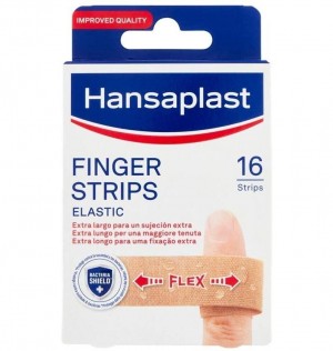 Hansaplast Tiras Adhesivas Para Dedos - Aposito Adhesivo (16 U)