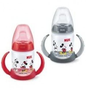 Biberon Fc Pp Silicona - Nuk Entrena (150 Ml Disney Mickey)