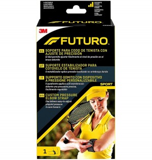 Codera Codo De Tenista Ajustable Futuro Con Ajuste De Presión, 17,8 cm - 35,5 cm, 1 ud. - 3M