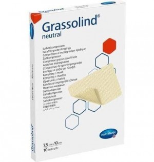 Grassolind Neutral - Aposito Esteril (50 Unidades 10 Cm X 7,5 Cm)