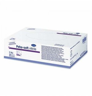 Guantes De Nitrilo Desechables - Peha-Soft Nitrile (200 Unidades Talla M White)