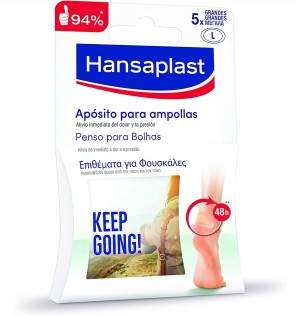 Hansaplast Ampollas - Hidrocoloide (T- Gde 5 U)