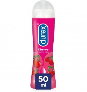 Durex Play Cherry Pleasure Gel - Lubricante Hidrosoluble Intimo (50 Ml)