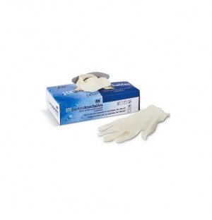 Alvita Guantes Latex Polvo S
