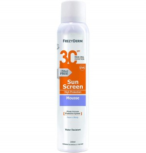 Sun Screen Mousse Spf 30 - Frezyderm (1 Envase 200 Ml)