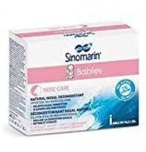 Sinomarin Bebes Limpieza Nasal (Monodosis 24 Viales X 5 Ml)