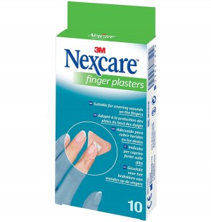 Nexcare Finger Plasters, Aposito Adhesivo, 10 Unidades. - 3M