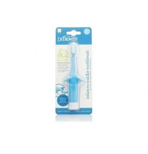 Cepillo Dientes Bebe - Dr Brown´S Natural Flow (Azul)
