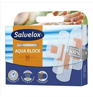 Salvelox Aqua Block - Aposito Adhesivo (16 Apositos)