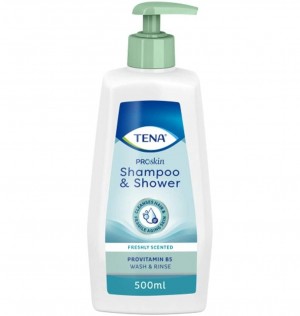 Tena Shampoo & Shower (1 Envase 500 Ml)
