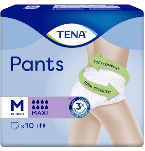 Absorb Inc Orina - Tena Pants Maxi (T- Med 10 U)