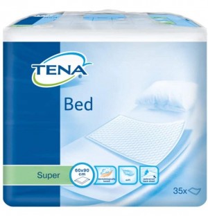 Protector De Cama - Tena Bed Super (35 Unidades 90 Cm X 60 Cm)