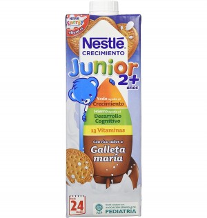 Nestle Junior Crecimiento 2 + Galleta (1 Brick 1000 Ml)