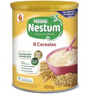Nestle Nestum Papilla 8 Cereales (1 Envase 650 G)