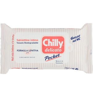 Chilly Pocket Delicado Higiene Intima Toallitas (12 Toallitas)