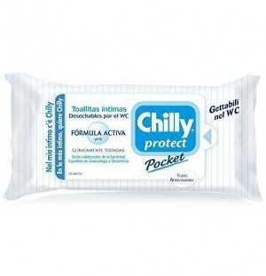 Chilly Pocket Protect Toallitas Intimas (12 Toallitas)