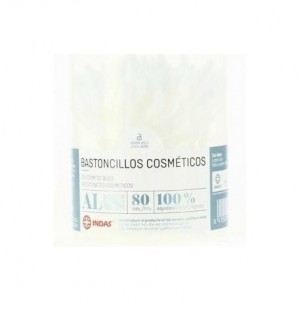 Bastoncillos Cosmeticos - Indas (80 U)