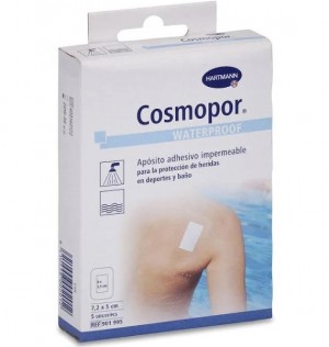 Cosmopor Waterproof - Aposito Adhesivo (5 Unidades 7,2 Cm X 5 Cm)
