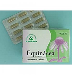 Equinacea Con Vitamina C El Naturalista (325 Mg 60 Capsulas)
