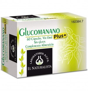 Glucomanano Plus El Naturalista (60 Capsulas)