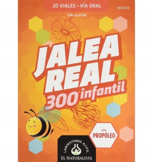 Jalea Real Infantil El Naturalista (20 Viales 100 Mg)