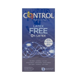 Control Latex Free - Preservativos (5 Unidades)