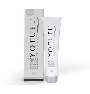 Yotuel All In One, Sabor Snowmint, Dentífrico Blanqueador, 75 ml.- Cantabria Labs