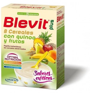 Blevit Plus Duplo 8 Cereales Quinoa Y Fruta (1 Envase 300 G)