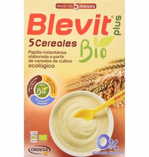Blevit Plus 5 Cereales Bio (1 Envase 250 G)