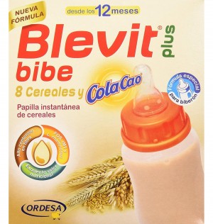 Blevit Plus Bibe 8 Cereales Y Colacao (1 Envase 600 G)